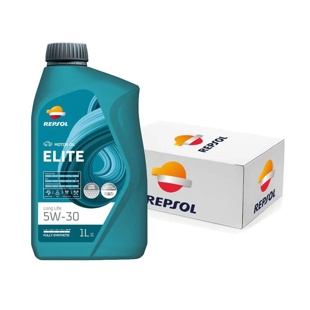 Caja Lubricante Repsol Elite 5W-30 Long Life 50700/50400 12Lt 1
