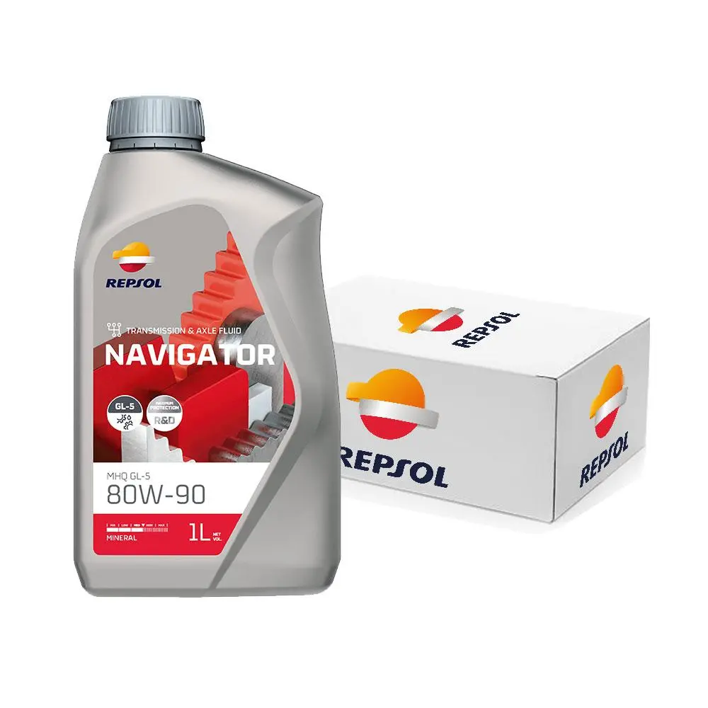 Caja Lubricante Repsol Navigator Hq Gl-5 80W-90 12Lt 1