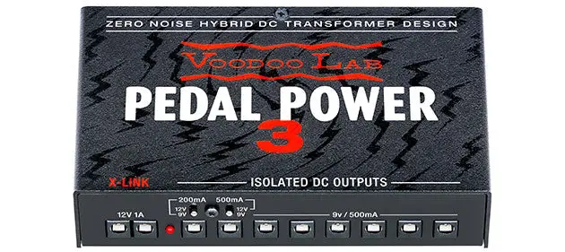 Voodoo Lab - Pedal Power 3 - Pedal Power Supply - 8 Isolated 500Ma Dc Outputs 1