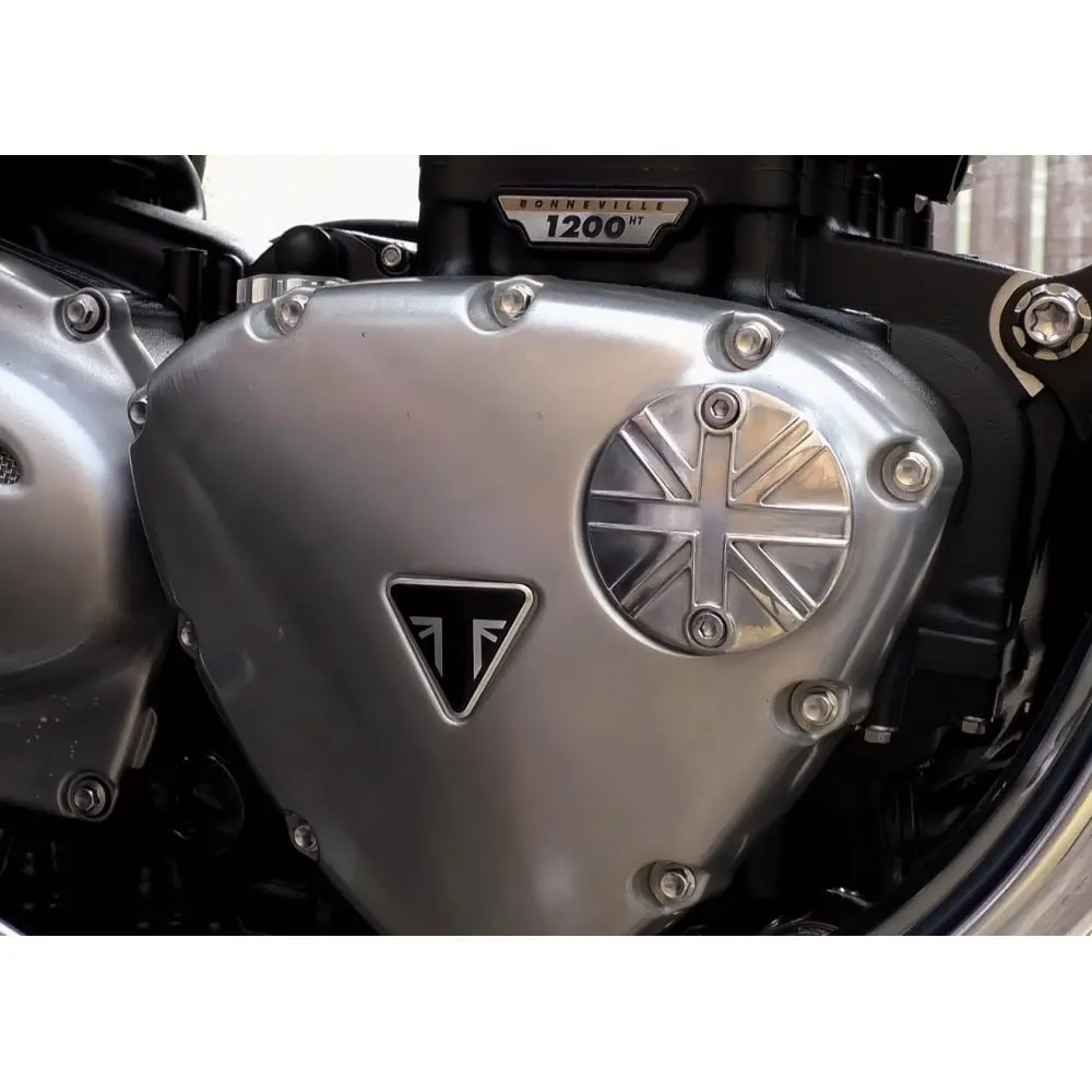 Motone Customs Union Jack Acg Cover - Polished 2