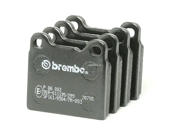 Rear Brembo Brake Pad Set Volvo 240, 740, 940 1