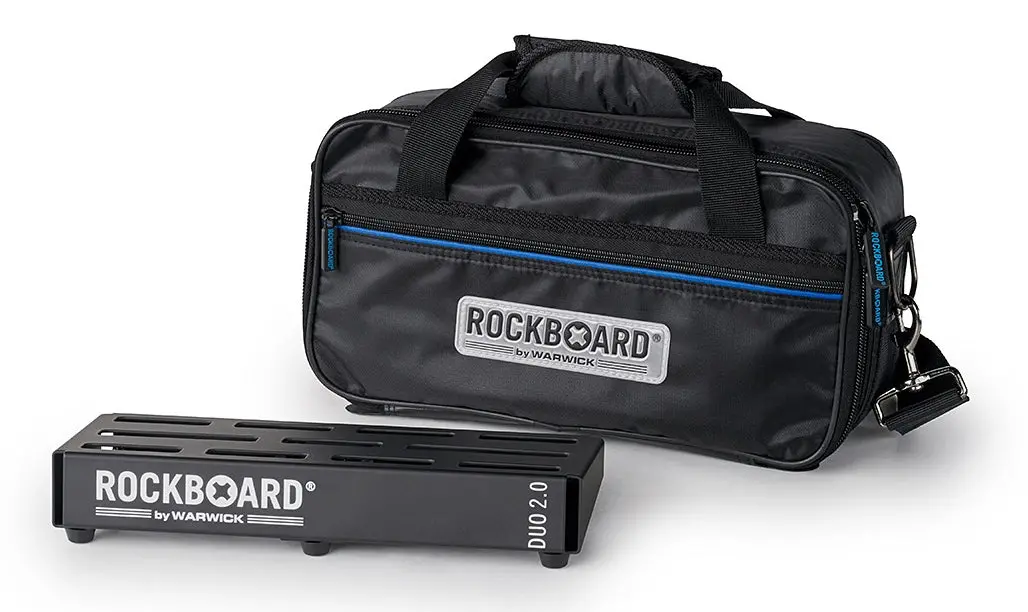 Rockboard Duo 2.0 Pedalboard With Gig Bag 1