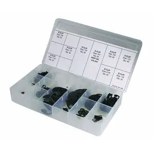 E-Clip Assortment, 300 Pieces, 1/16-7/8 Inch | 8Clip 1