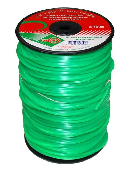 Square Trimmer Line .130" Premium Commercial Grade 675' - 5# Spool | Tld5130 1