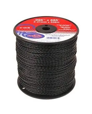 Vortex Trimmer Line .095 Medium Spool 685' Professional Grade, Black | 12175 1