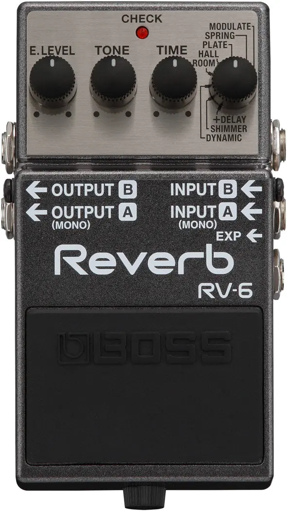 Boss Rv-6 Reverb Pedal 1