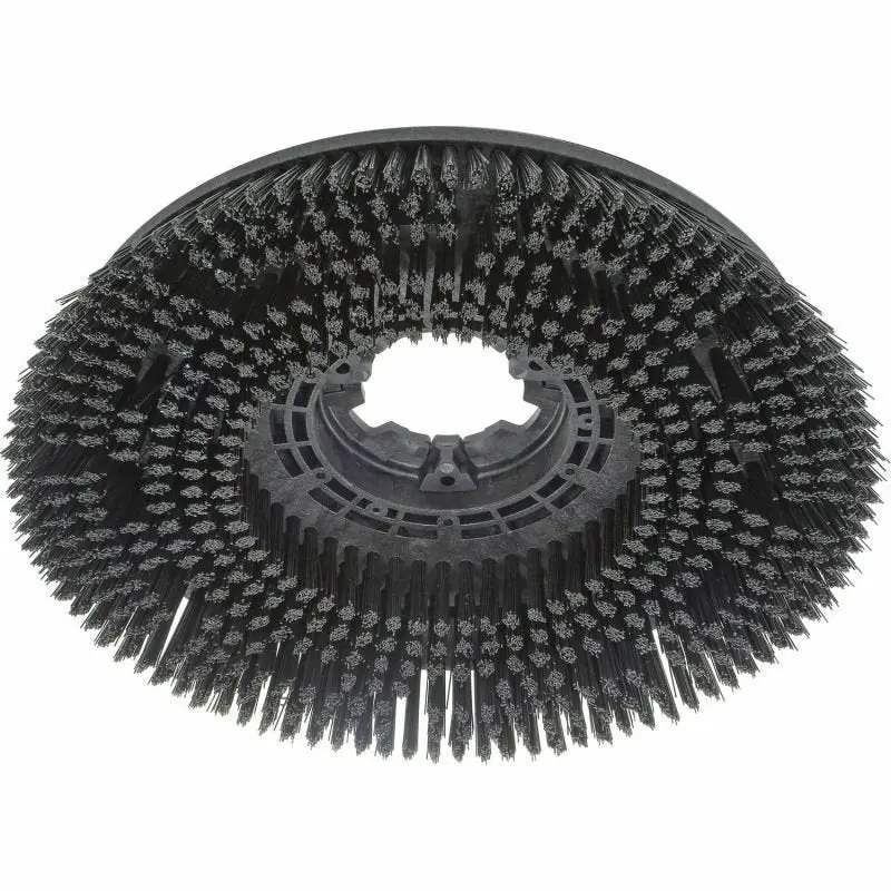 Carpet Shampoo Brush With Plate, 15" 1636-2117 1
