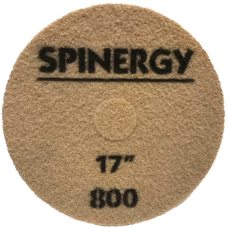 Hydro-Force, Stone Polishing Pad, Spinergy, Red, 800 Grit, 17" 1652-2233 1