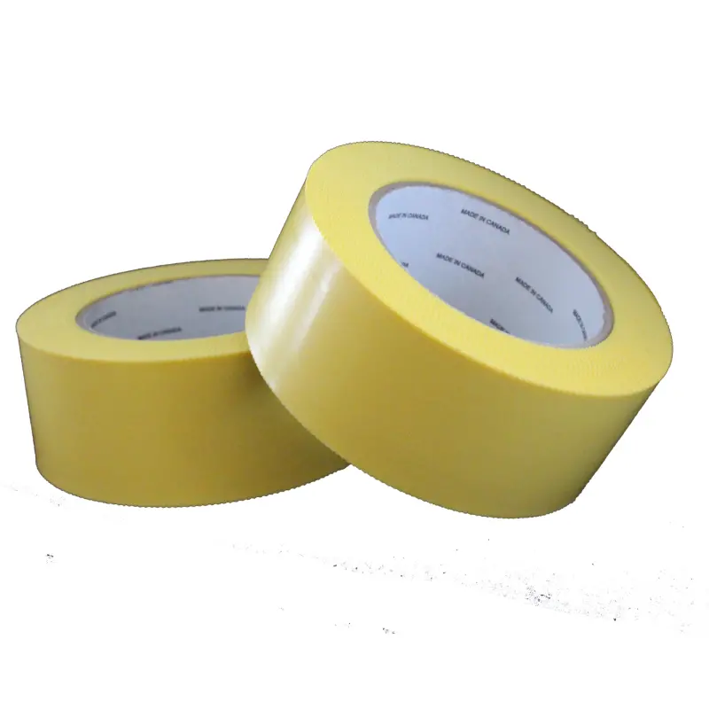 Yellow Poly Tape W/Pinked Edges, 48Mm X 55M, 7.5 Mil  A62880 Store Pickup Only 1