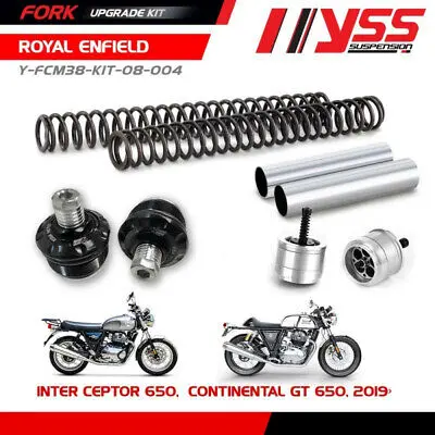 Yss Fork Upgrade Kit - Royal Enfield Interceptor 650 And Continental Gt 1