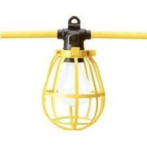 Coleman Cable Light String With Plastic Cages, 50' 58020 1