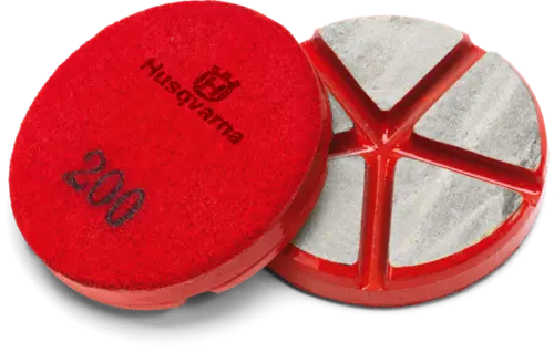 Husqvarna Cp 1244  3" Polishing Pads  200 Grit 1