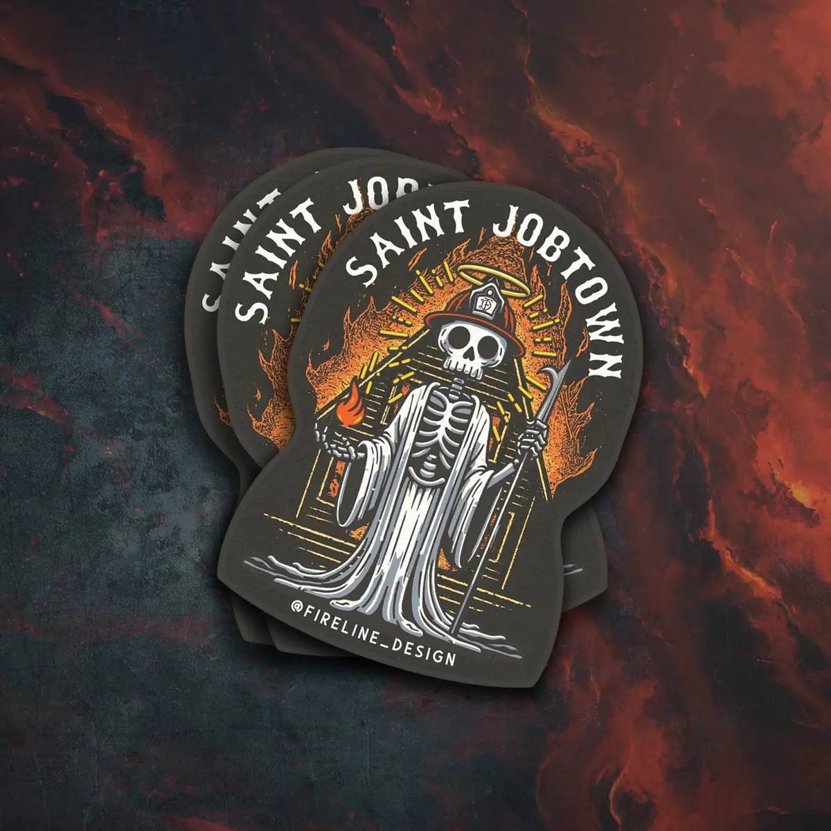 Saint Jobtown Sticker 3-Pack 1