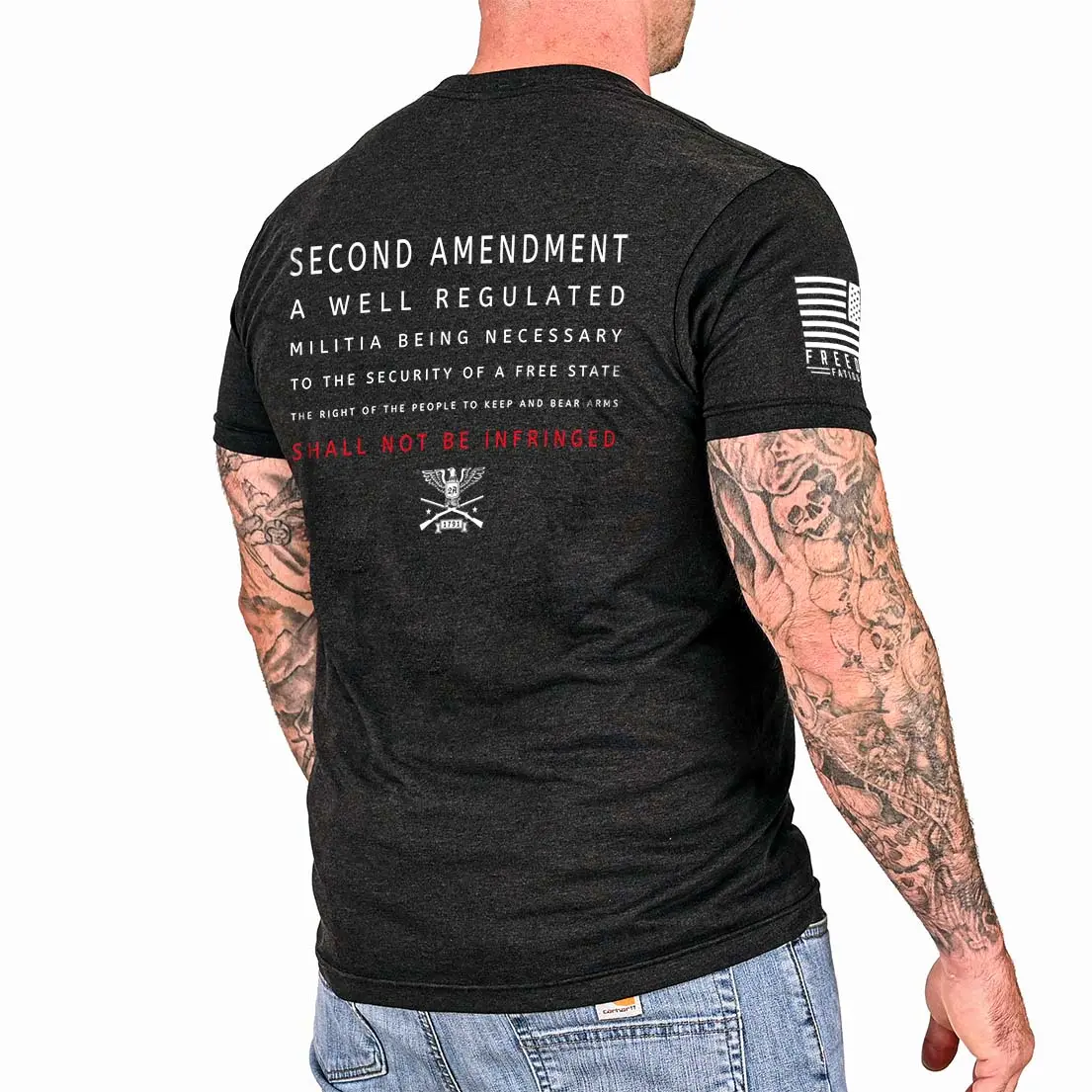 Men's Shall Not Be Infringed 2A T-Shirt 1