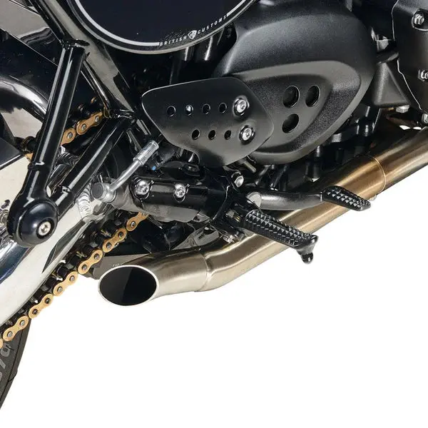 British Customs Slash Cut Tips - Thruxton 1200 R /Rs Speed Twin 1200 2