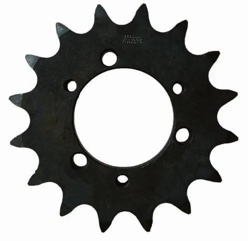 Martin 60Sds18h Saber Tooth Bushing Bore Roller Chain Sprocket - Qd, 60 / 3/4 In, 18 Teeth, Sds Bushing, Steel Material 1