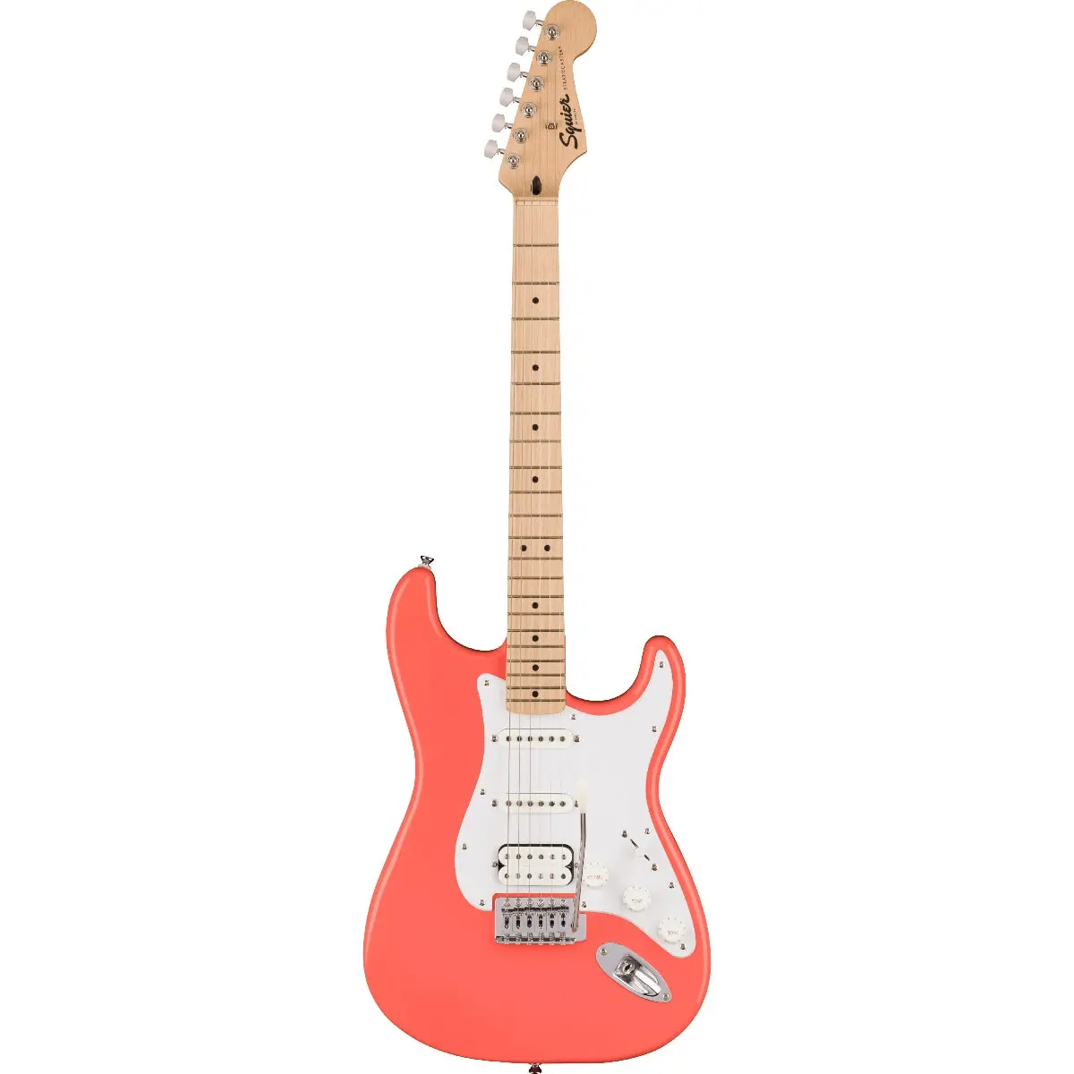 Fender Squier Sonic Stratocaster Hss - Tahitian Coral Gloss Finish 1