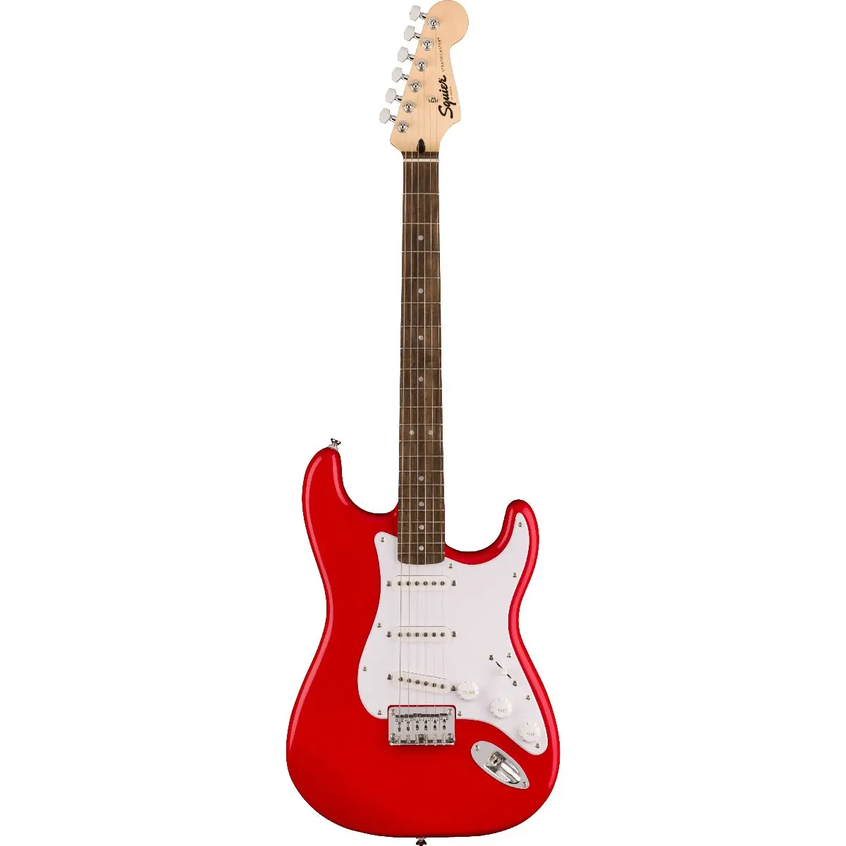 Fender - Squier Sonic Stratocaster Ht (Hard Tail) Electric Guitar - Tornio Red Gloss Finish 1