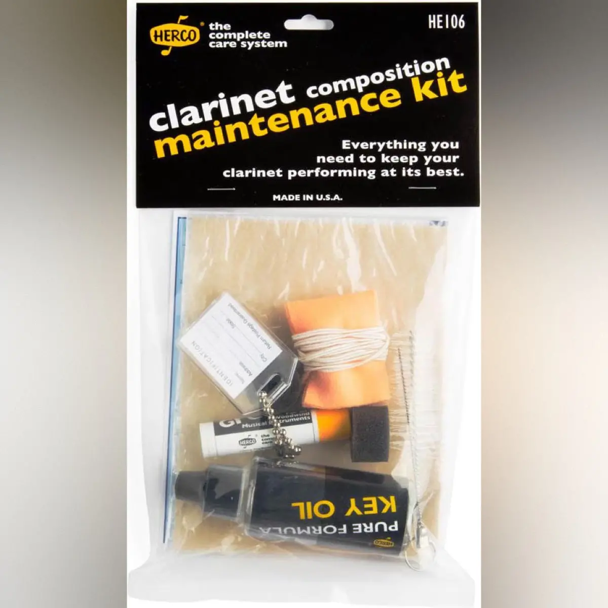 Herco He106 Clarinet Composition Maintenance Kit 1