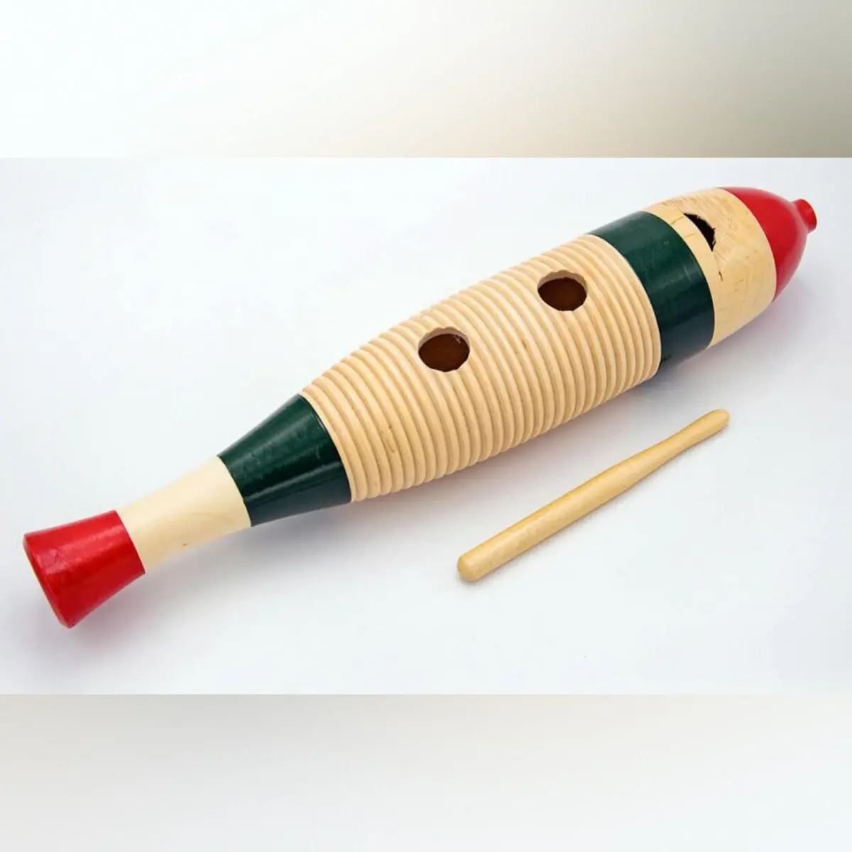 Cardinal Percussion - Cpwg - Large Guiro W/Scraper Tool 1