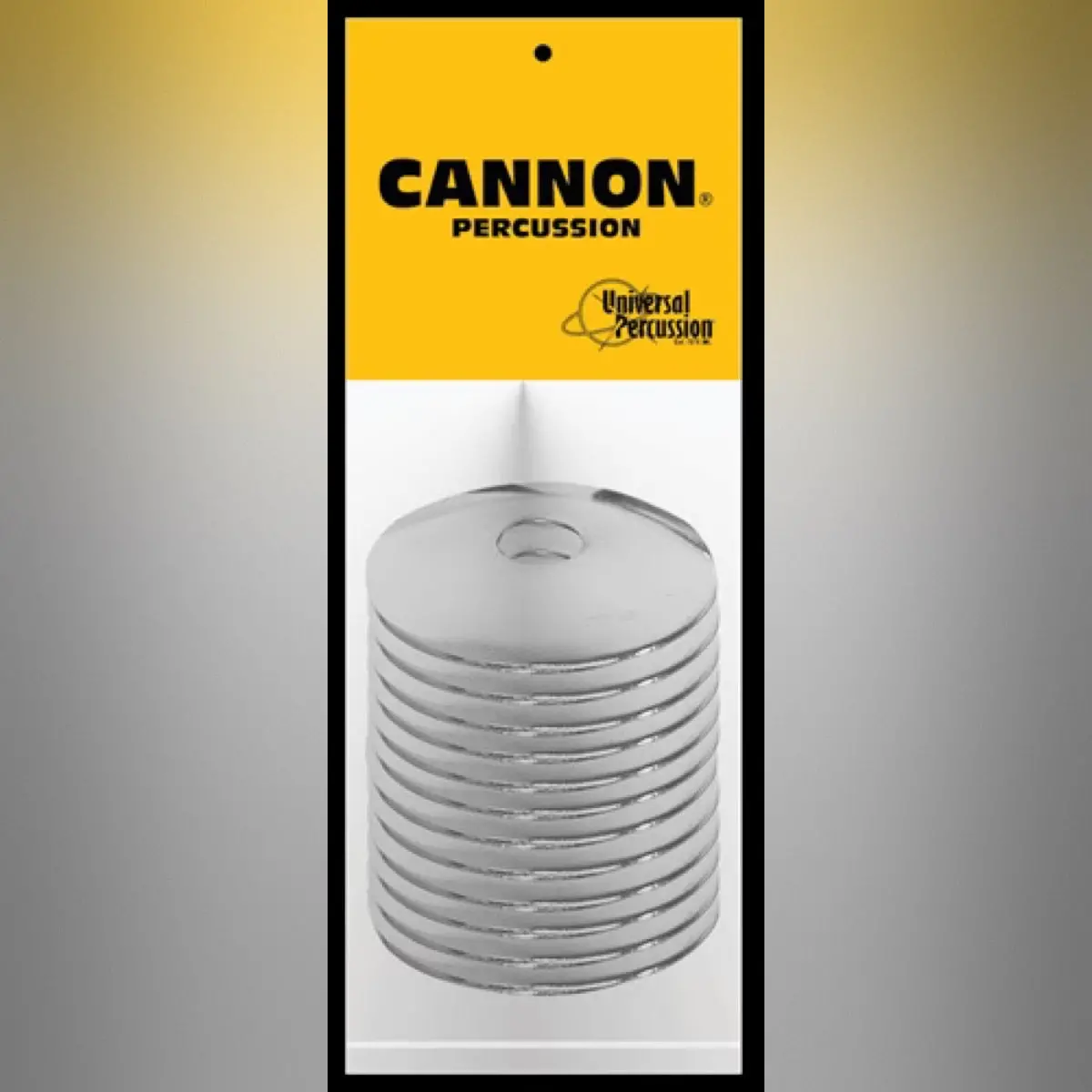 Cannon Percussion - (Upcmw) Chrome-Plated - Curved Metal Washers (Sold Individually) 1