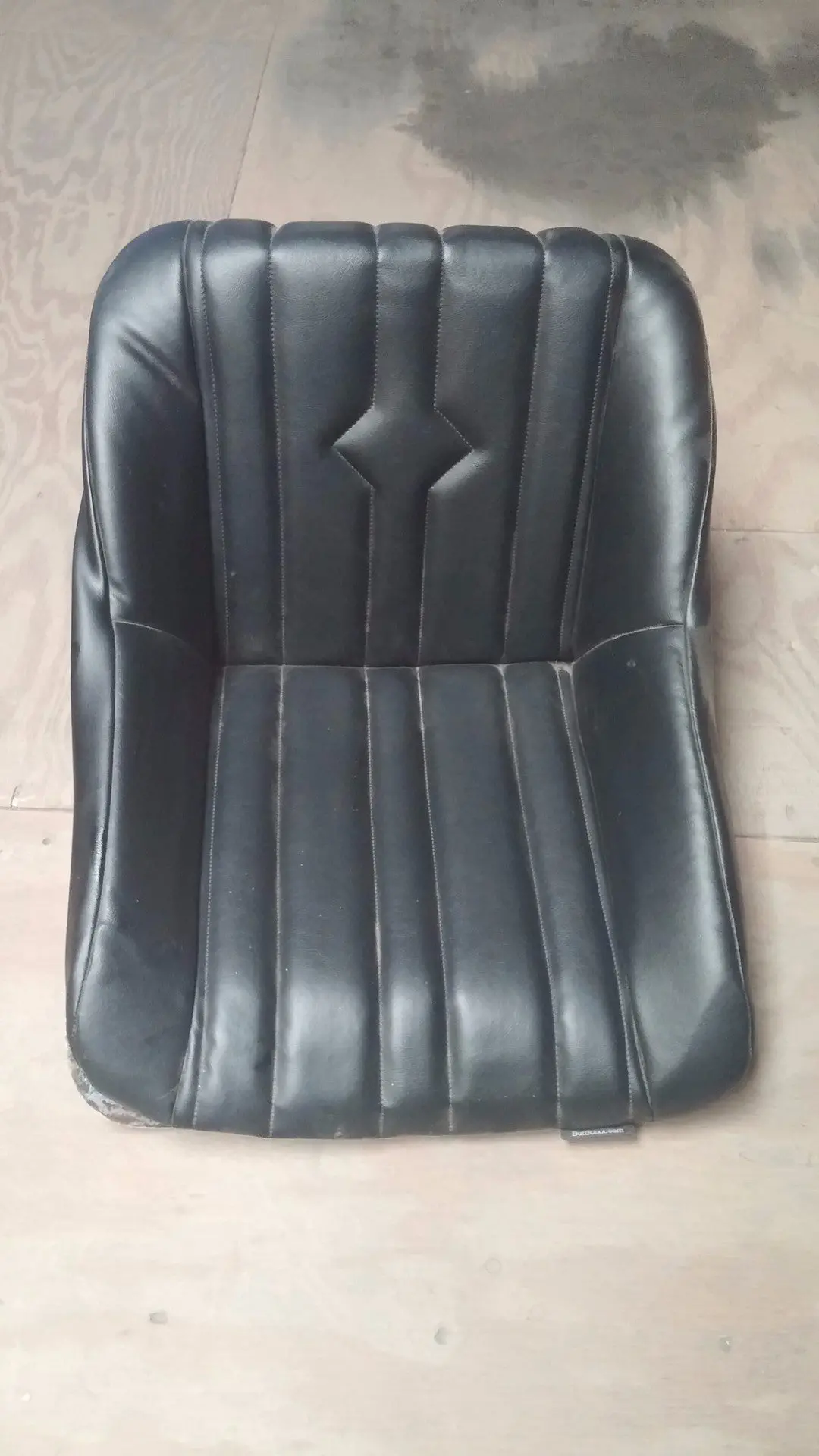 Standard Black Vinyl Seat Cushion 1