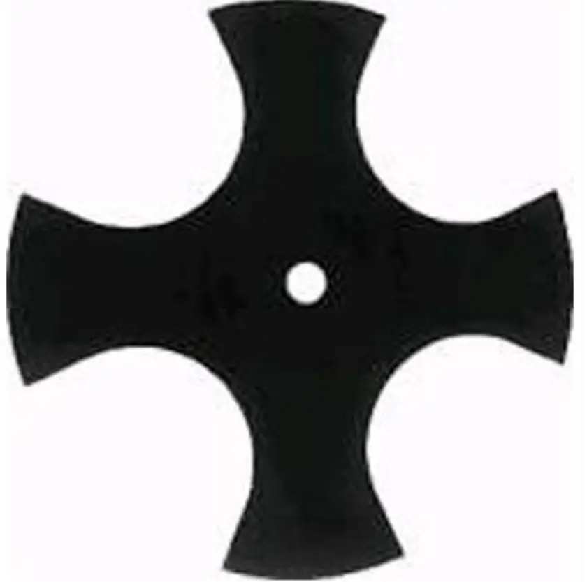 9" Hardened Steel, Star Edger Blade With 5/8" Center Hole, 4 Pts. | Ebs94a 1