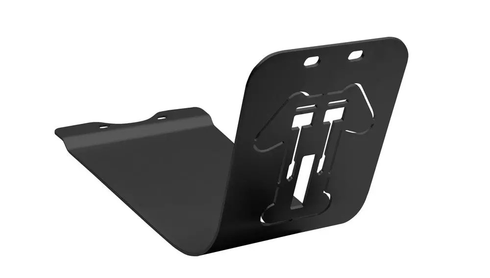 Motone Skid Plate / Sump Guard - 01-15 Triumph Scrambler, Thruxton And Bonneville - Black Or Silver 2