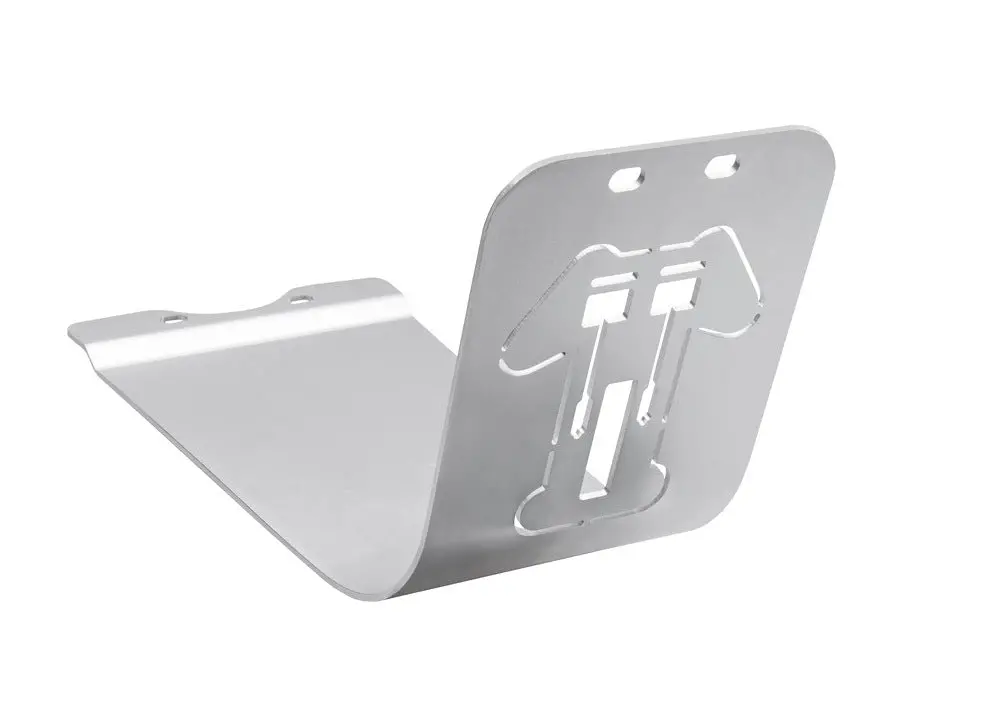 Motone Skid Plate / Sump Guard - 01-15 Triumph Scrambler, Thruxton And Bonneville - Black Or Silver 1