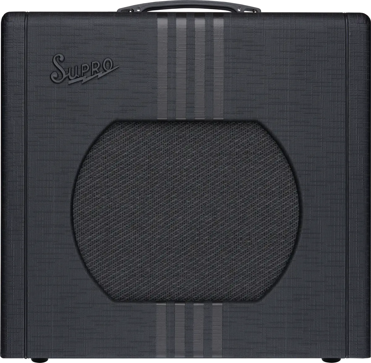 Supro Delta King 12 - Black/Black 1