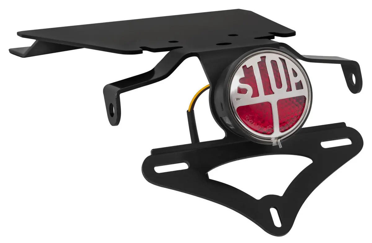 Motone Fender Eliminator Kit / Tidy Tail - Miller Stop Light - 01-15 Triumph Classics 1