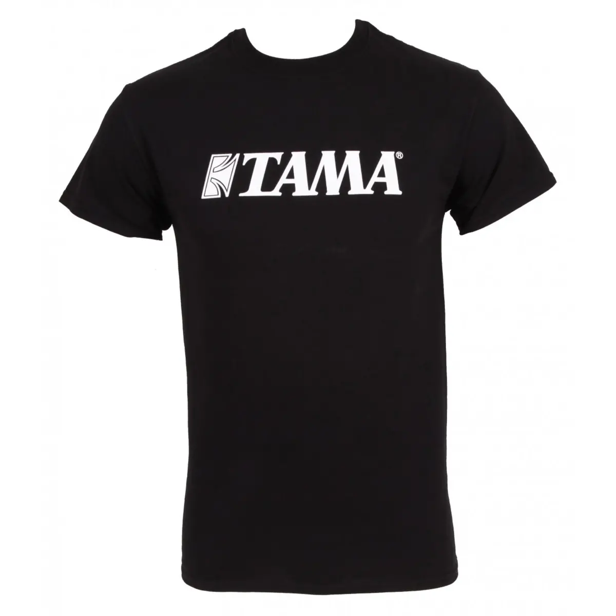 Tama Classic Logo T-Shirt - Black/White Finish 1