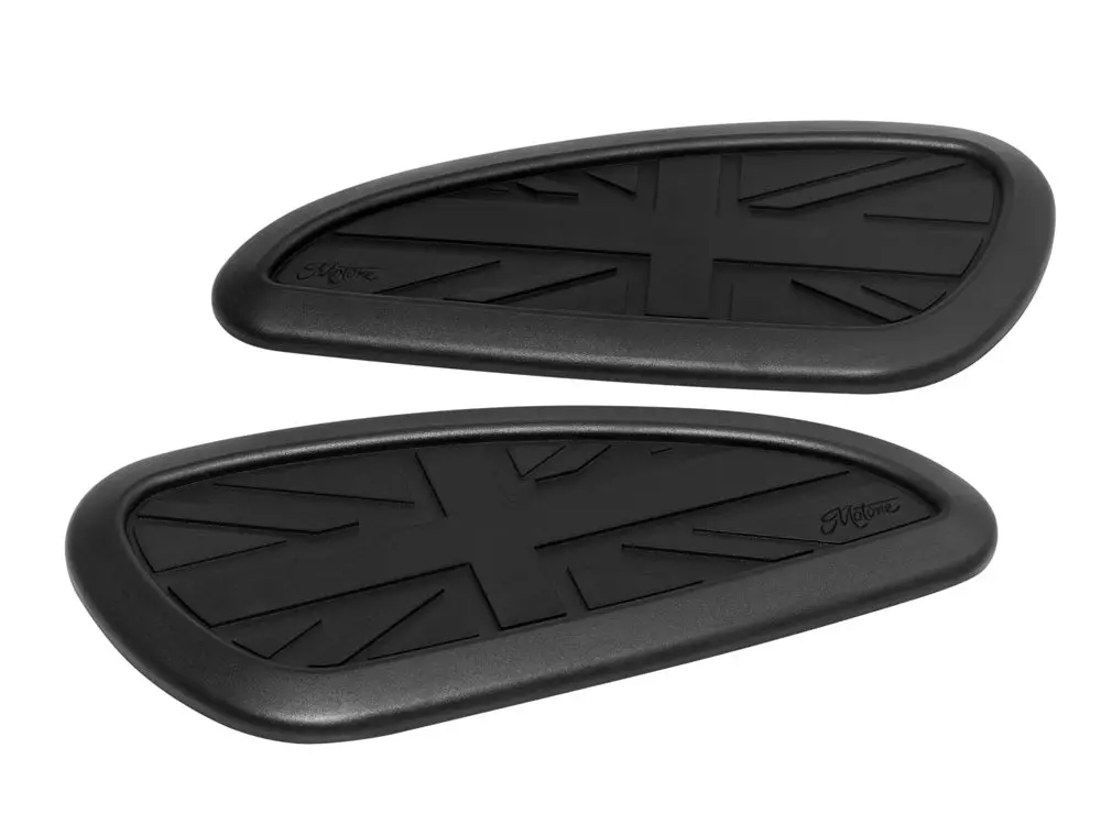 Motone Tank Knee Pads - Union Jack - 2001+ Triumph Classics 1