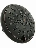 Vida Alegria 5-Inch Spashower High Pressure Shower Head; 2.5 Gpm, 5 Sprays + Water-Saver (Oil Rubbed Bronze) 1
