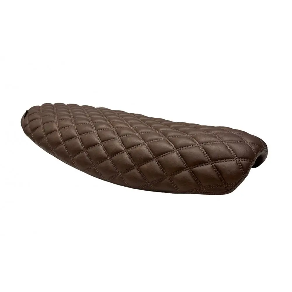Motone The Blackadder - Low Profile Skinny Diamond Stitch Seat - Tobacco Brown 1