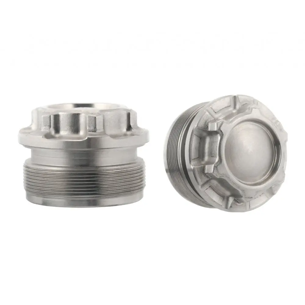 Motone The Capos Titanium Fork Top Caps Pair - Late Street Twin & Street Scrambler, All T120 1