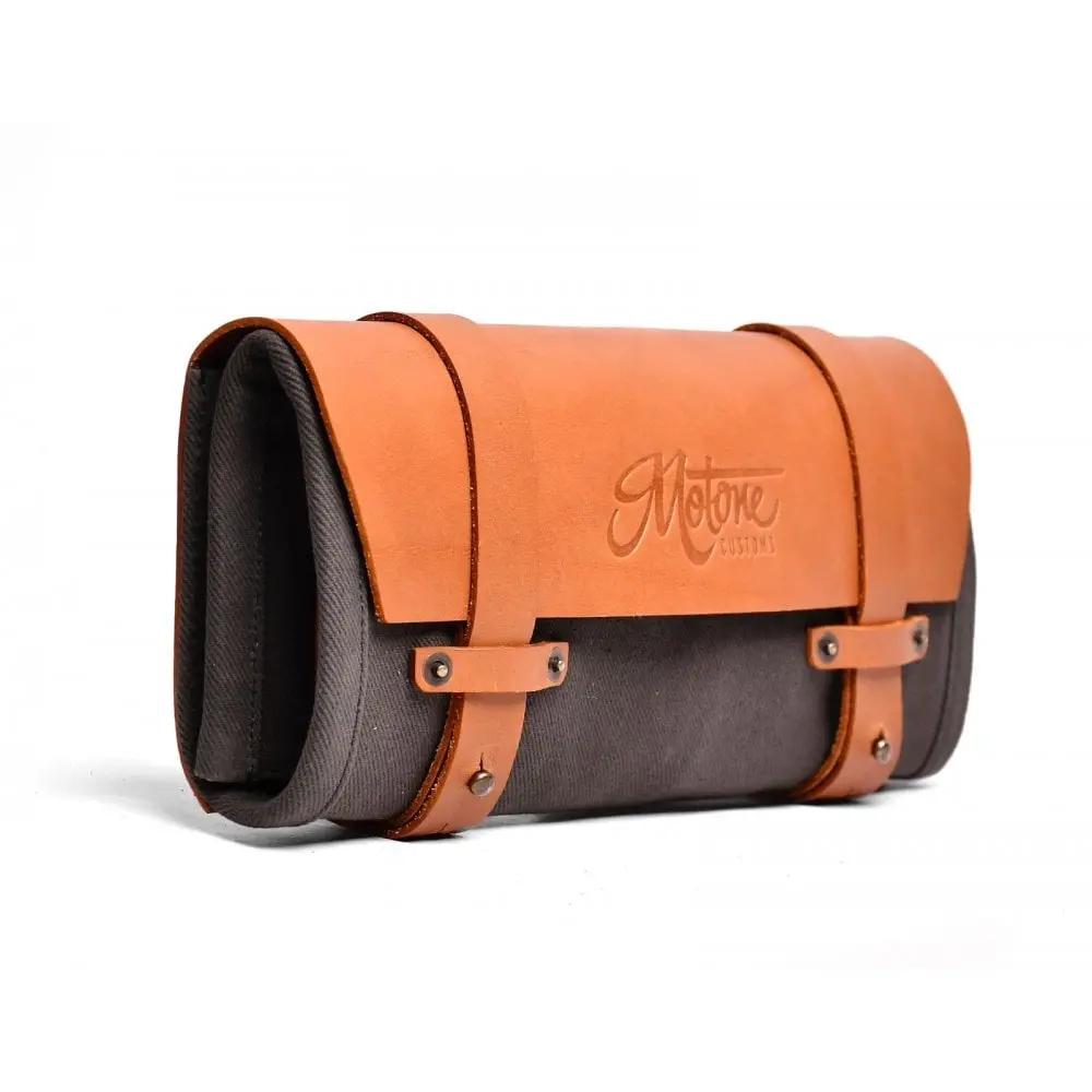 The Scout - Leather & Waxed Canvas Toolroll With Tool Kit 2