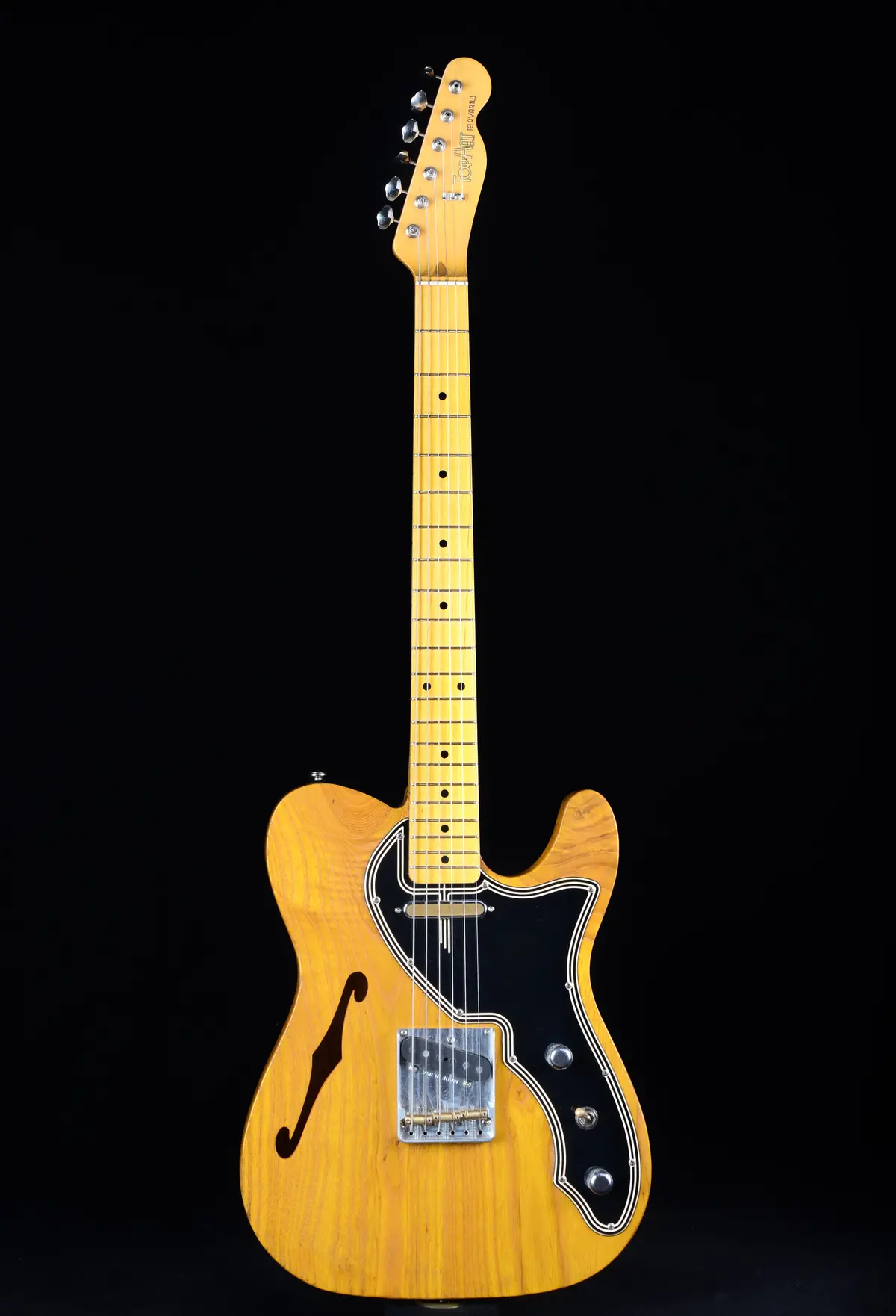 Tophat Televarius Blackguard Thinline - Butterscotch Blonde 1