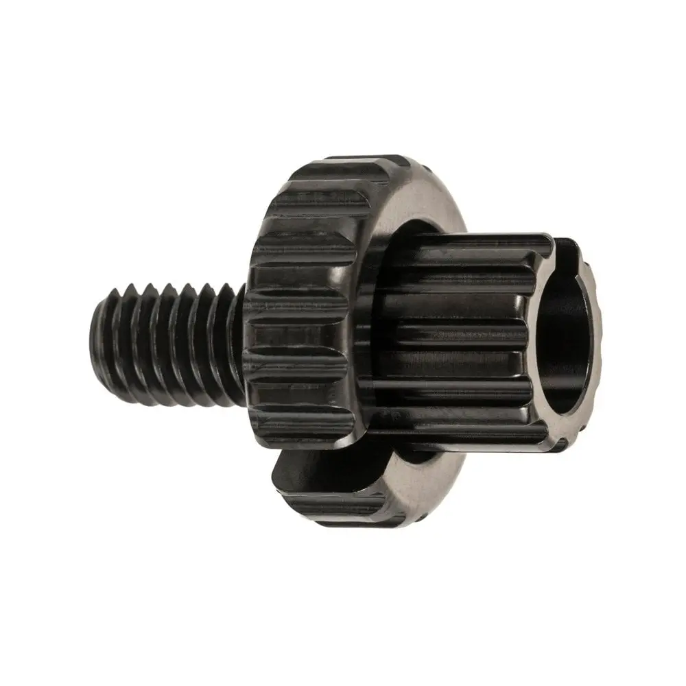 Motone Twister Titanium Clutch Adjuster - Black - M8x1.25X18 1