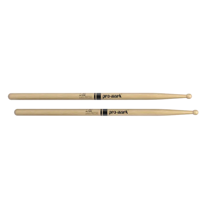 Promark - Simon Phillips Signature - 707 Drumsticks - 5A, Wood Tip, Japan Oak (1 Pair) 1