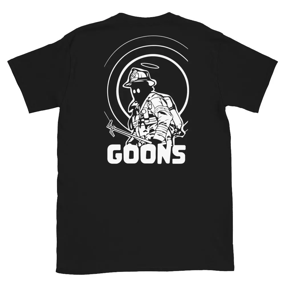 Support Your Local Firefighter Goon Short-Sleeve Unisex T-Shirt 1