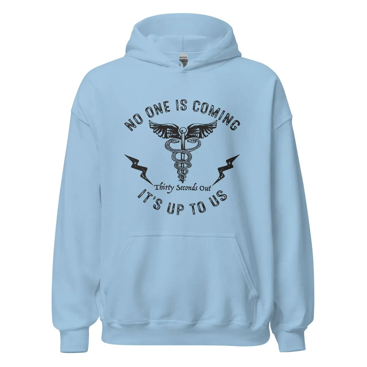 No One Is Coming Medic Hoodie - Image 3