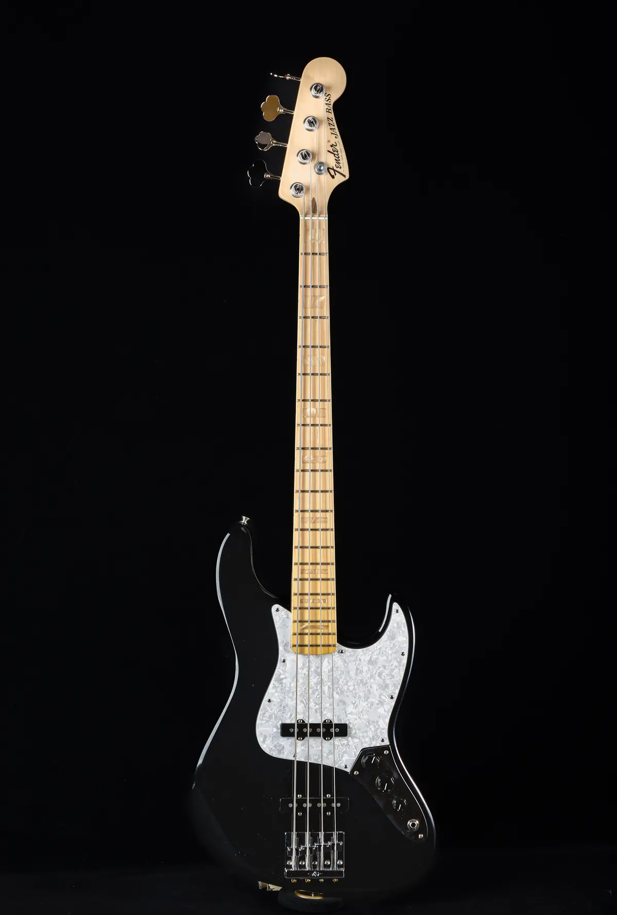 Fender 2024 Usa Geddy Lee Jazz Bass Black - Used 1