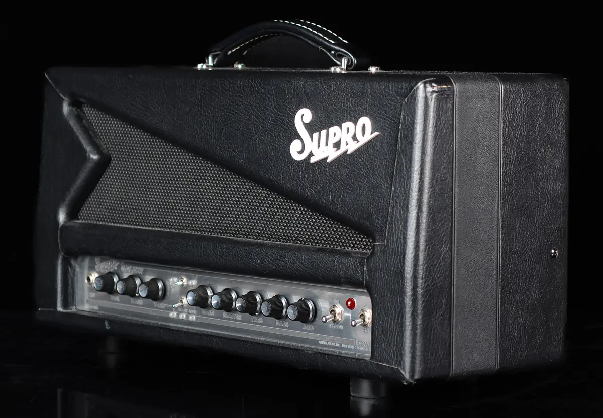Supro 1697Rh Galaxy Reverb 50-Watt Head - Used 1