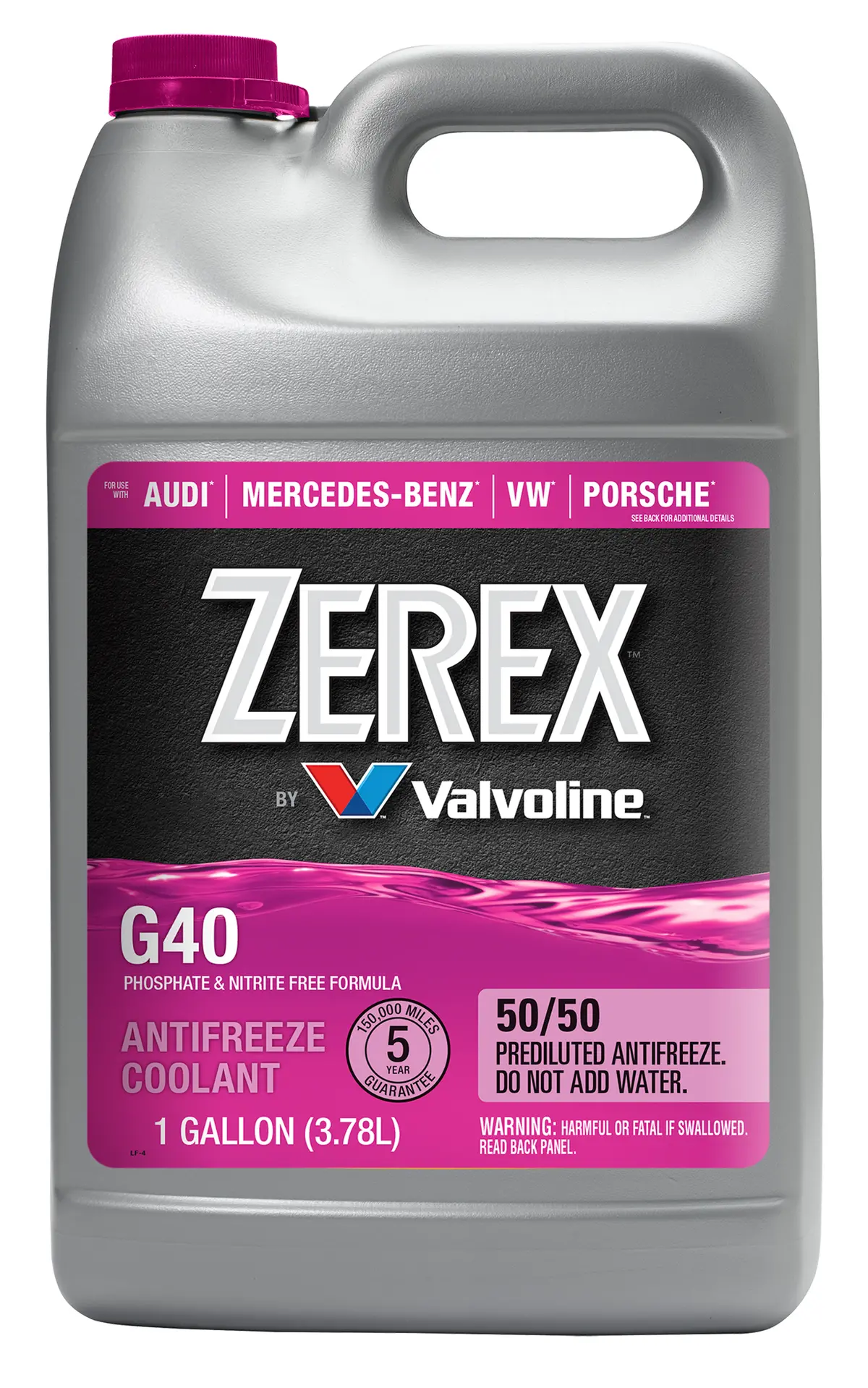 Zerex G40 50/50 Prediluted Antifreeze 1