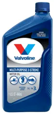 Valvoline Multi-Purpose 2-Stroke Engine Oil, 1 Quart |822384 1