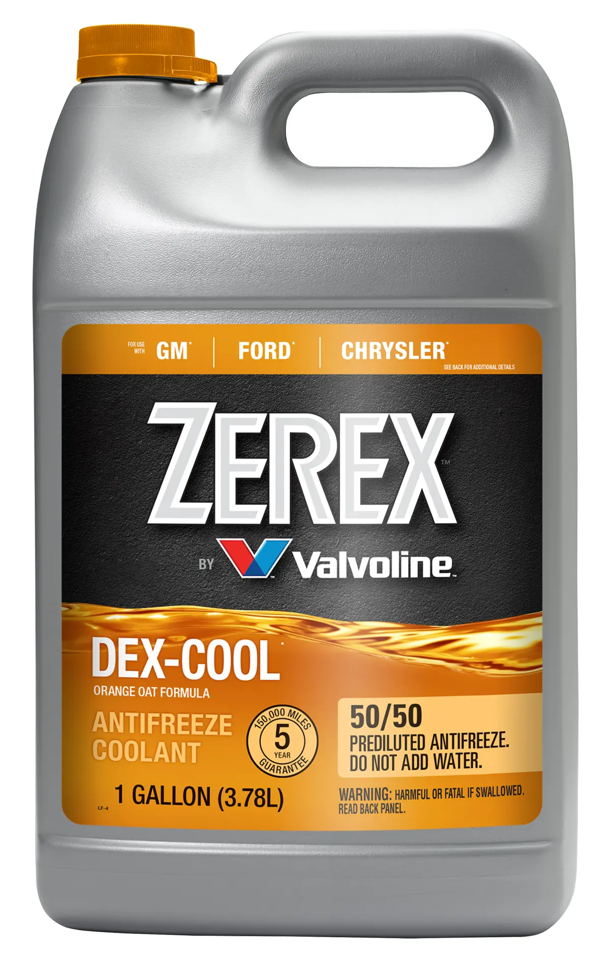 Zerex Dex-Cool 50/50 Prediluted Antifreeze 1