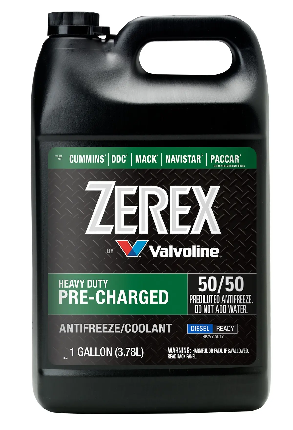 Zerex Heavy Duty Pre-Charged Green 50/50 Prediluted Antifreeze 1