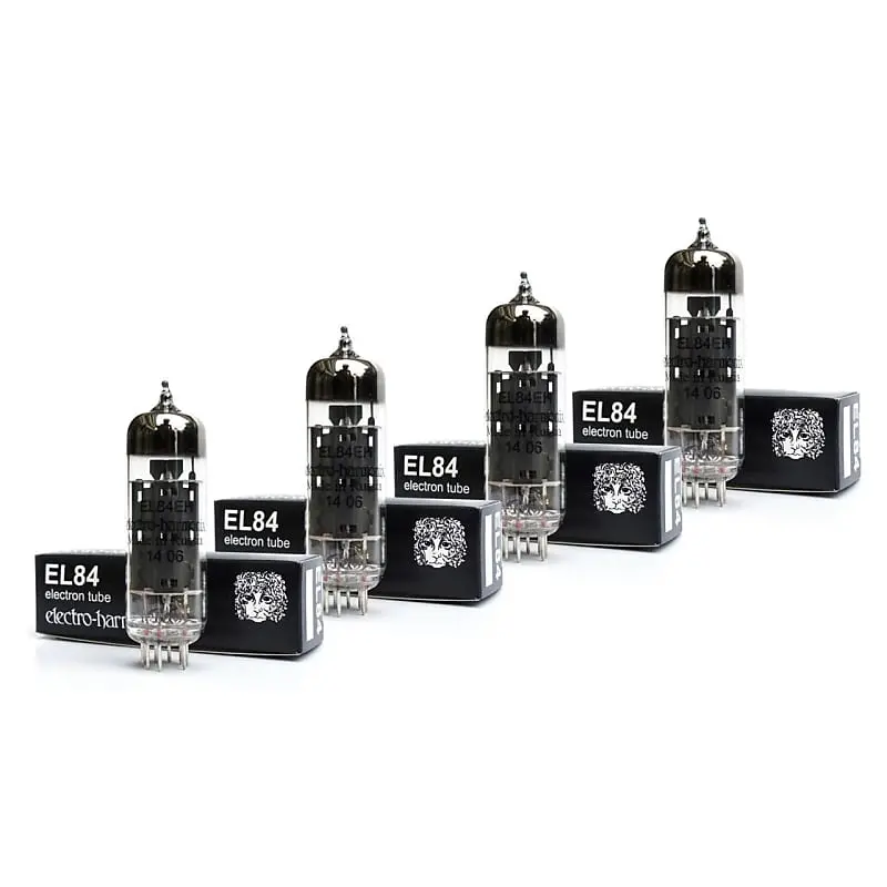 Electro-Harmonix El84 - Amplifier Power Amp Vacuum Tube - Matched Quad/Quartet (Set) 1