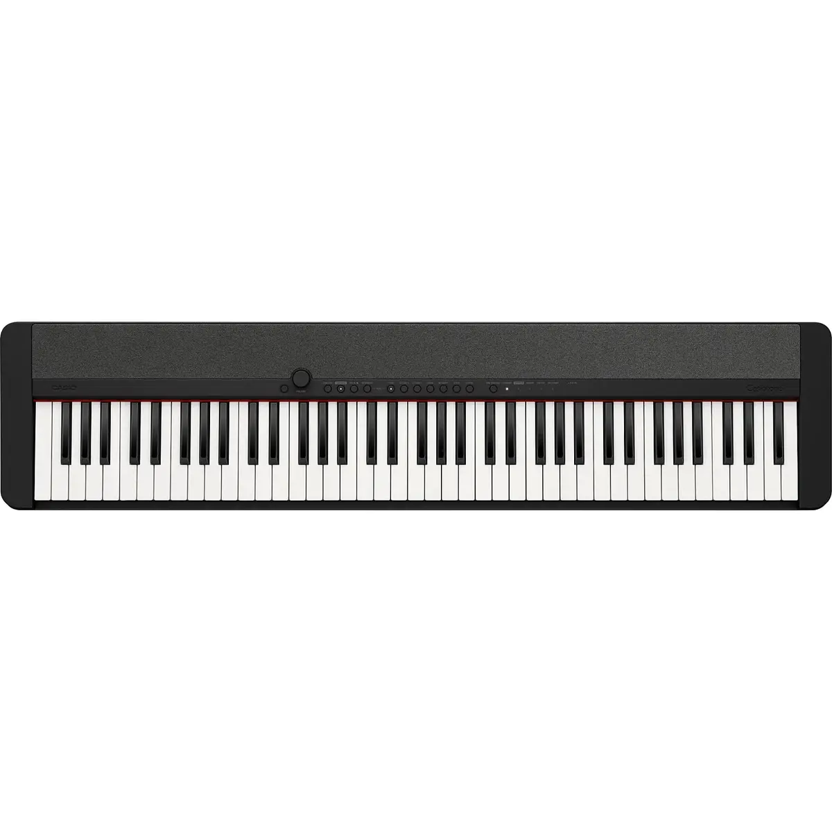 Casio Ct-S1-76Bk - 76 Key Portable Keyboard - Black Finish W/Power Supply & Music Rest 1